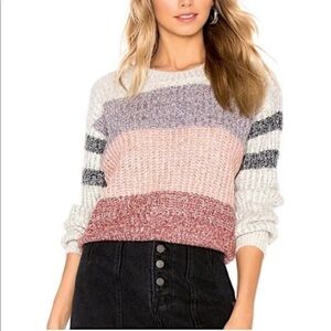 HEARTLOOM Elise Chunky Knit Striped Sweater